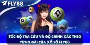 Tốc độ tra cứu và độ chính xác theo từng đài của Xổ số Fly88
